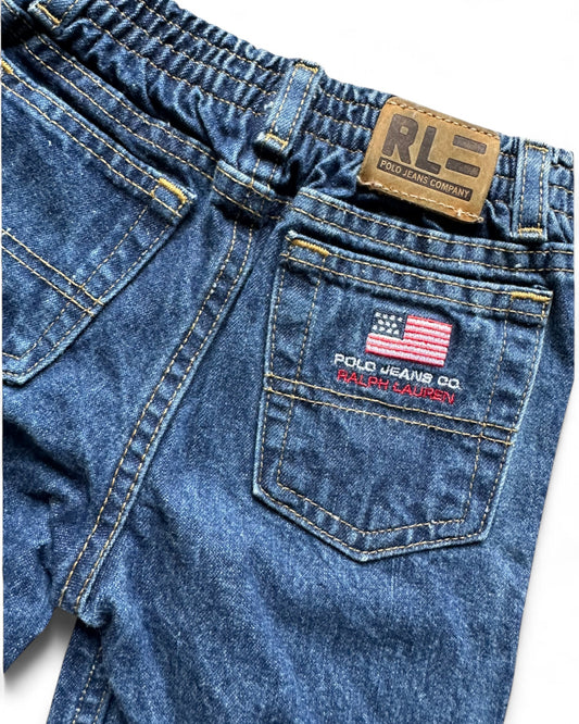 Vintage 90s Ralph Lauren Polo toddler cargo jeans