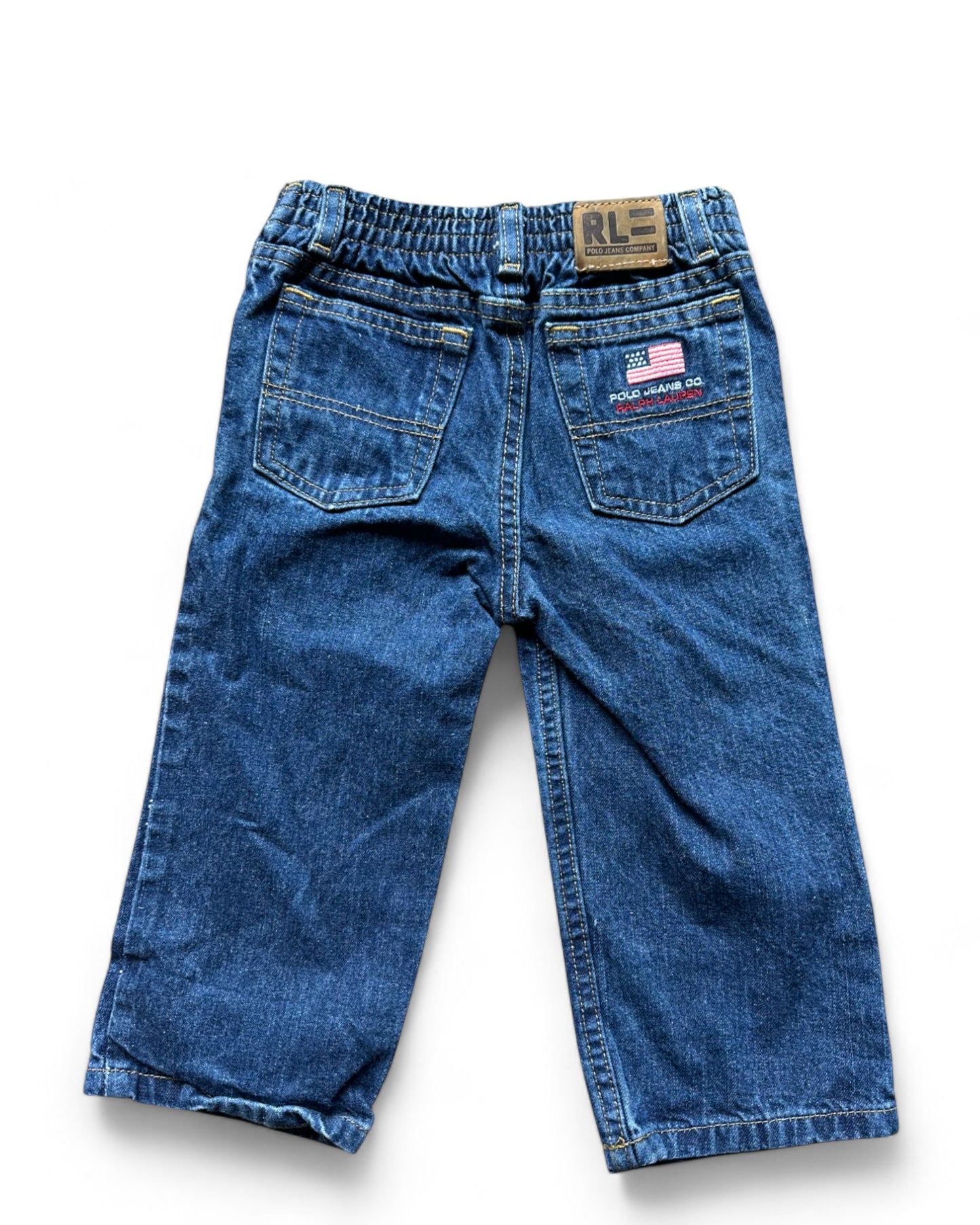 Vintage 90s Ralph Lauren Polo toddler cargo jeans