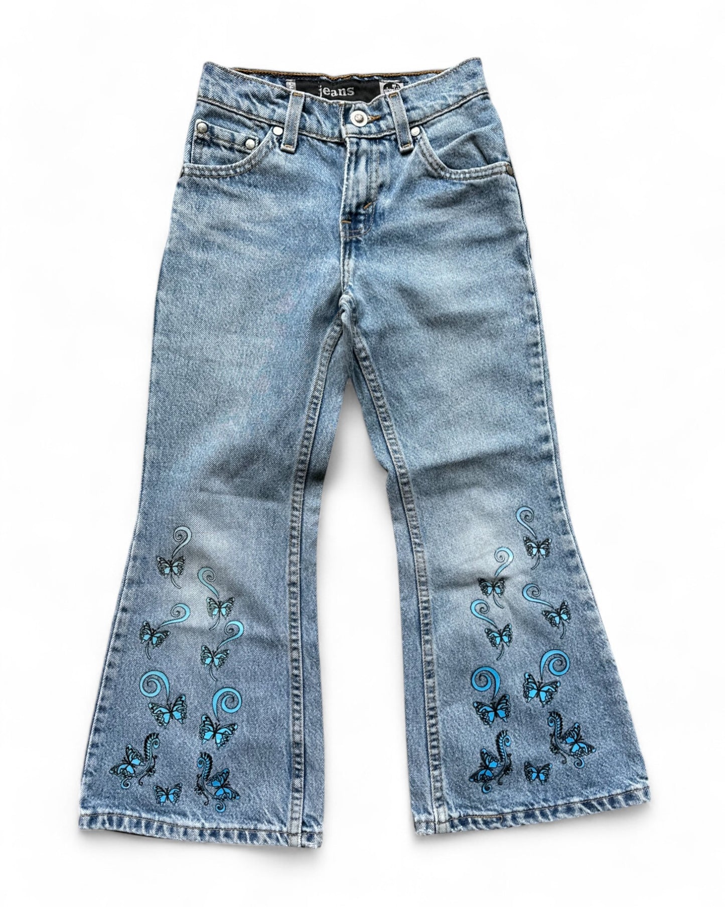 Vintage Levi's Y2K sliver tab flared jeans (6-7yrs)