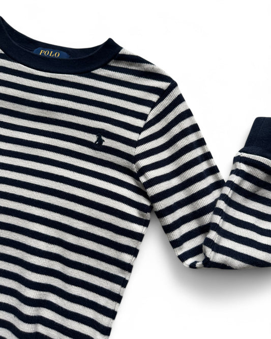 Polo Ralph Lauren waffle knit long sleeve top