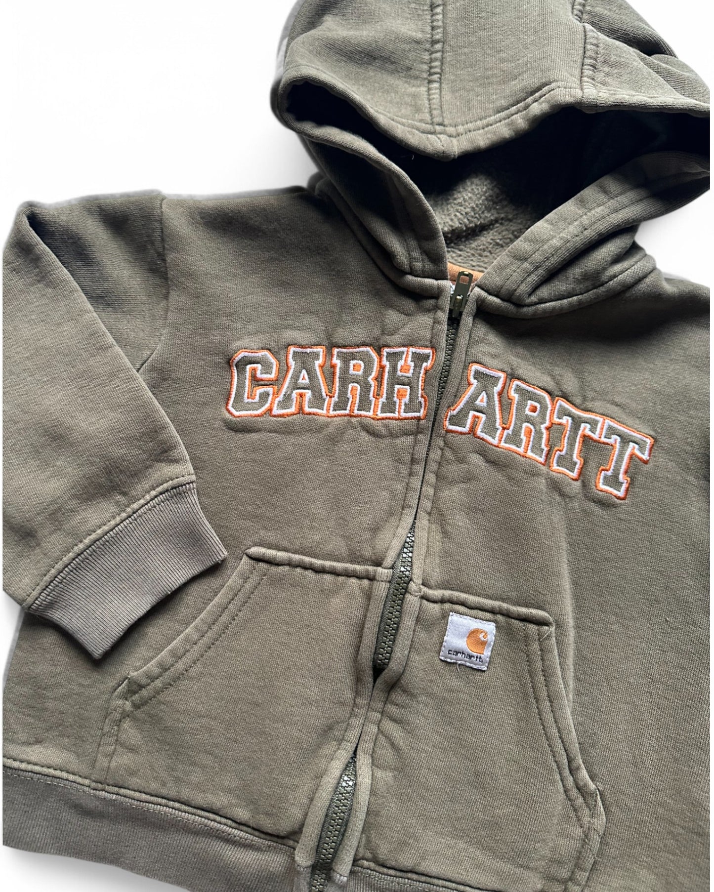 Vintage Carhartt logo hoodie