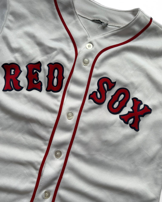 Vintage Majestic Boston Red Sox 'Pedroia' jersey (14-16yrs)