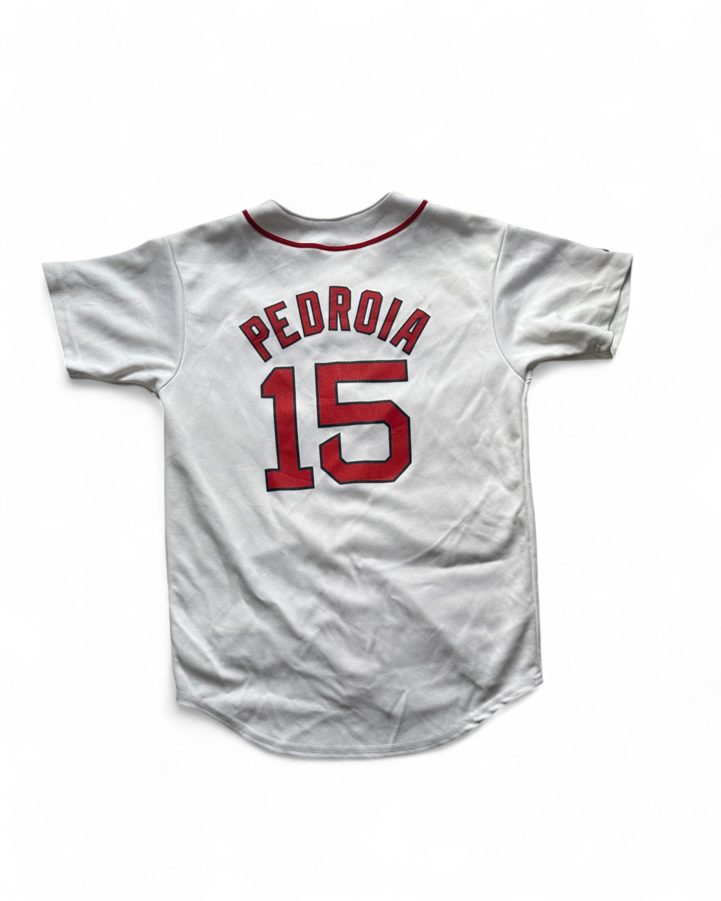 Vintage Majestic Boston Red Sox 'Pedroia' jersey (14-16yrs)