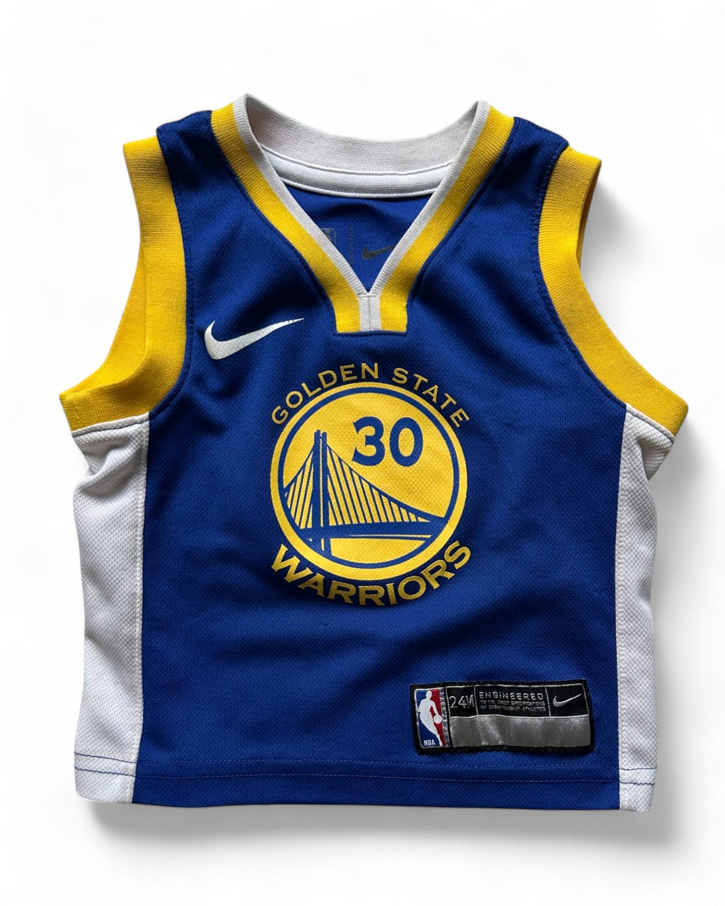 Nike Golden State Warriors "Curry" toddler jersey (24mths)