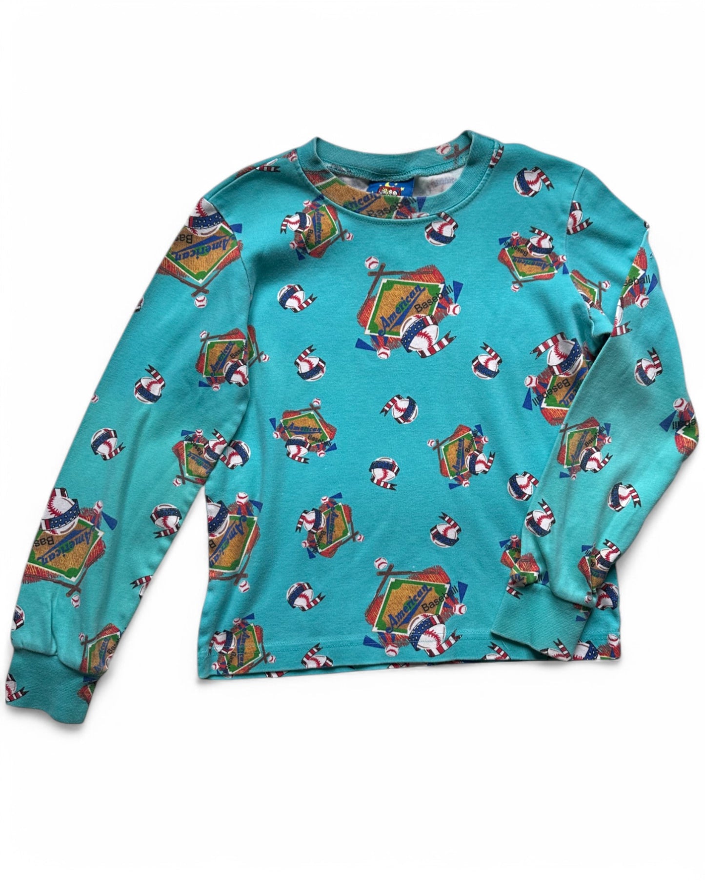 Baseball Bratz long sleeve printed tee (9-10yrs)