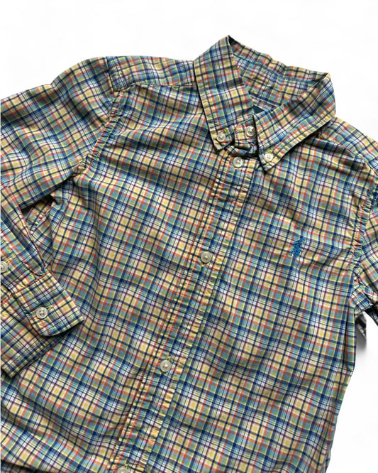 Ralph Lauren vintage checked long sleeved shirt