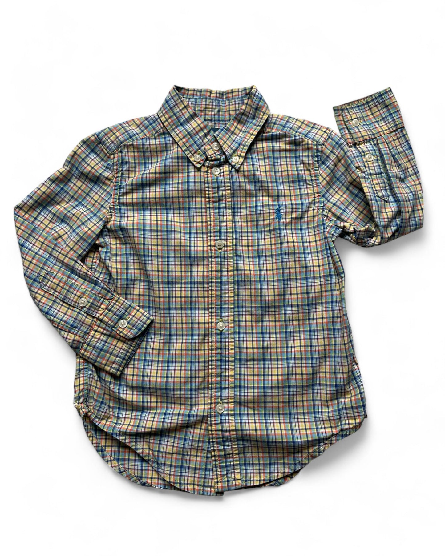 Ralph Lauren vintage checked long sleeved shirt