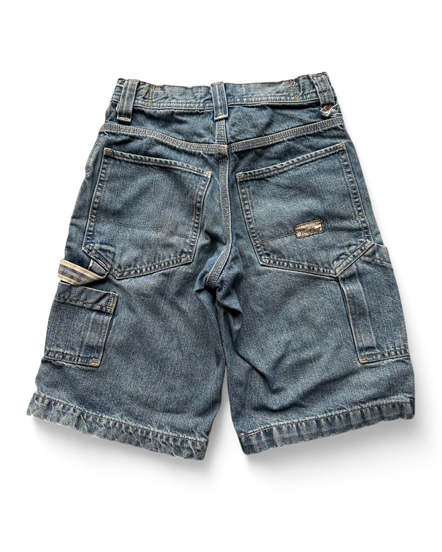 Vintage 90s Levi's denim cargo shorts (9-10yrs)