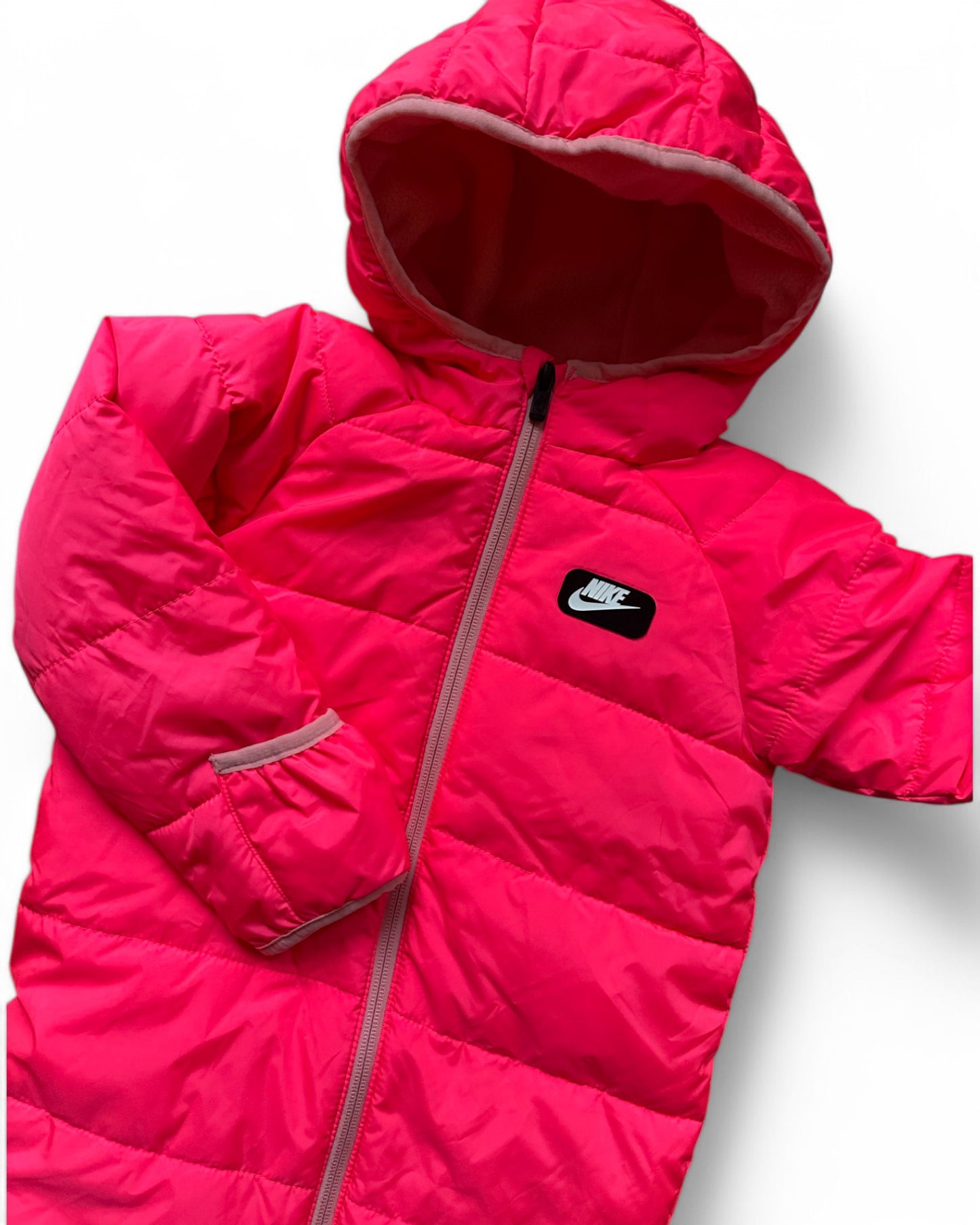 Nike Baby Cire snowsuit in neon pink (24mths)