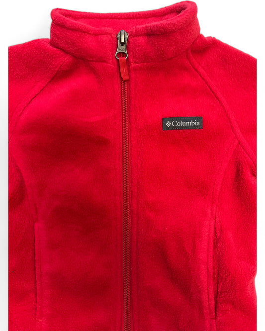 Columbia steens mountain fleece unisex baby jacket in red