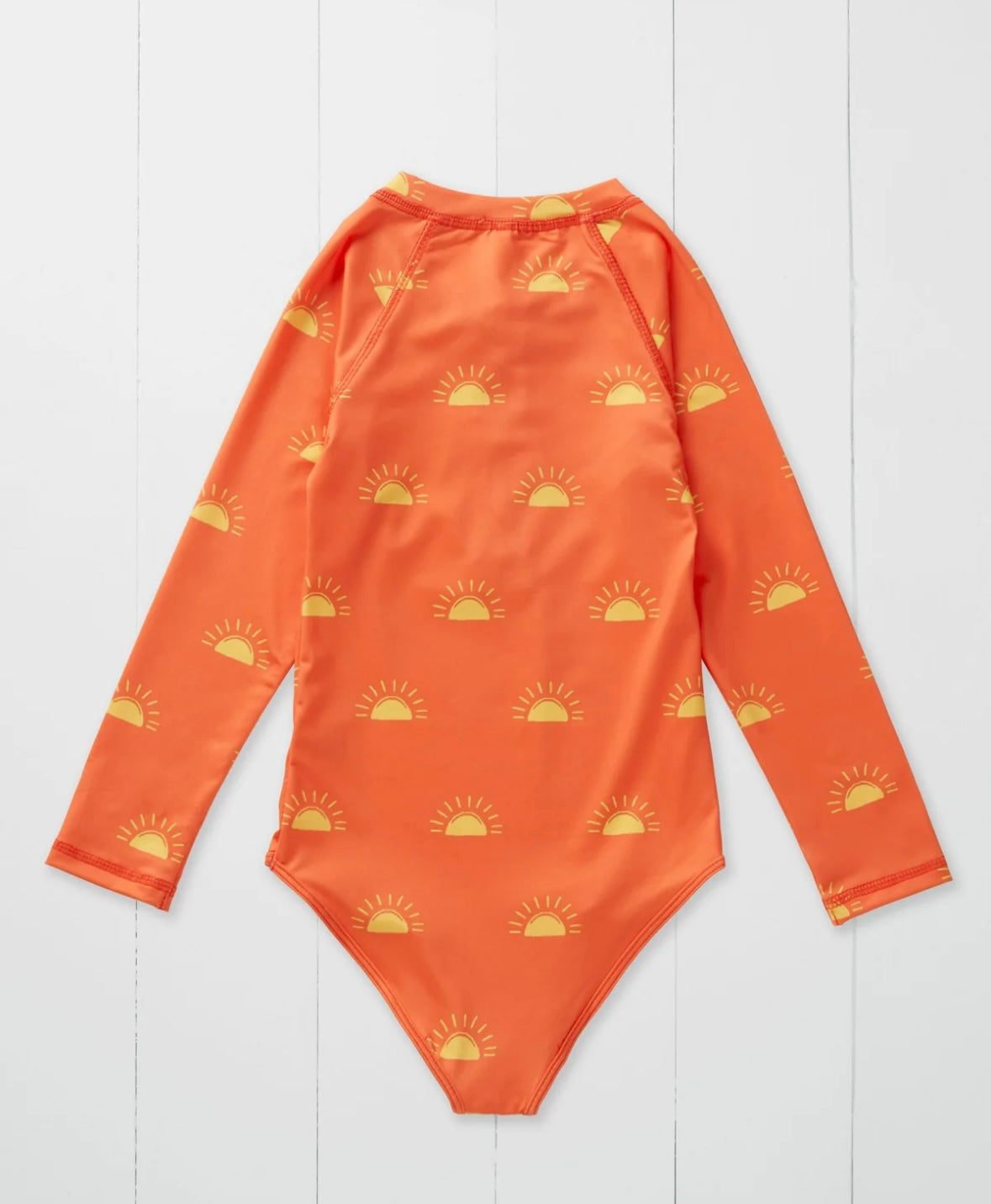 Grass & Air sun print long sleeve swimsuit