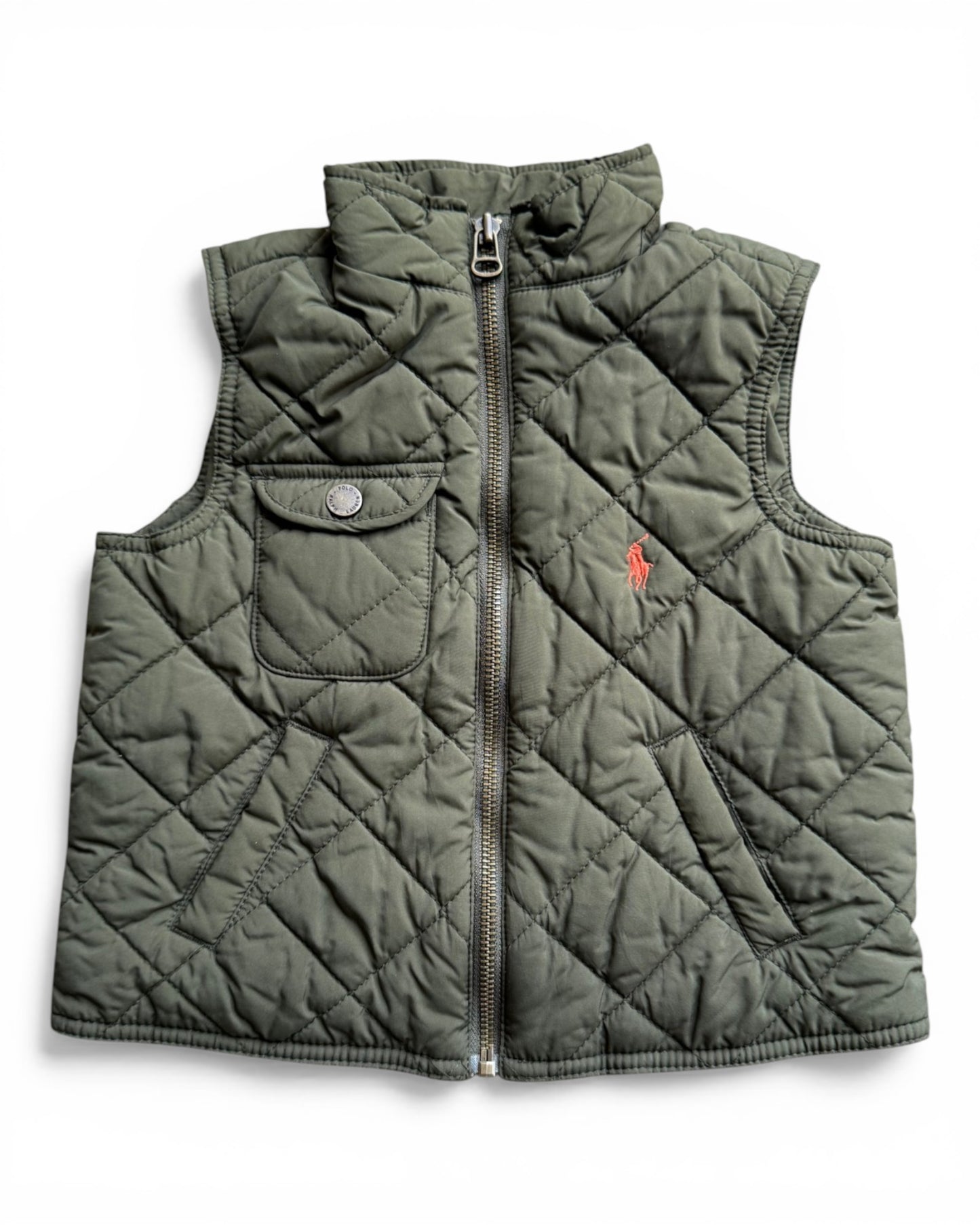 Ralph Lauren Polo quilted toddler gilet