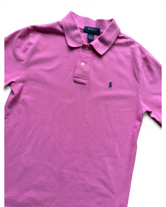 Ralph Lauren Polo Short Sleeve Youth Cotton Shirt in pink