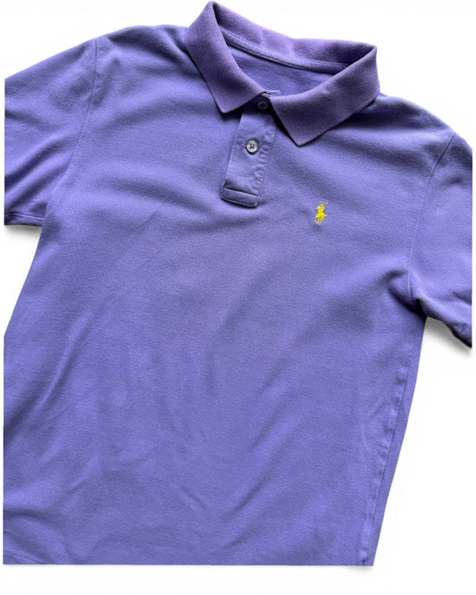 Ralph Lauren Polo Short Sleeve Youth Cotton Shirt in lavender
