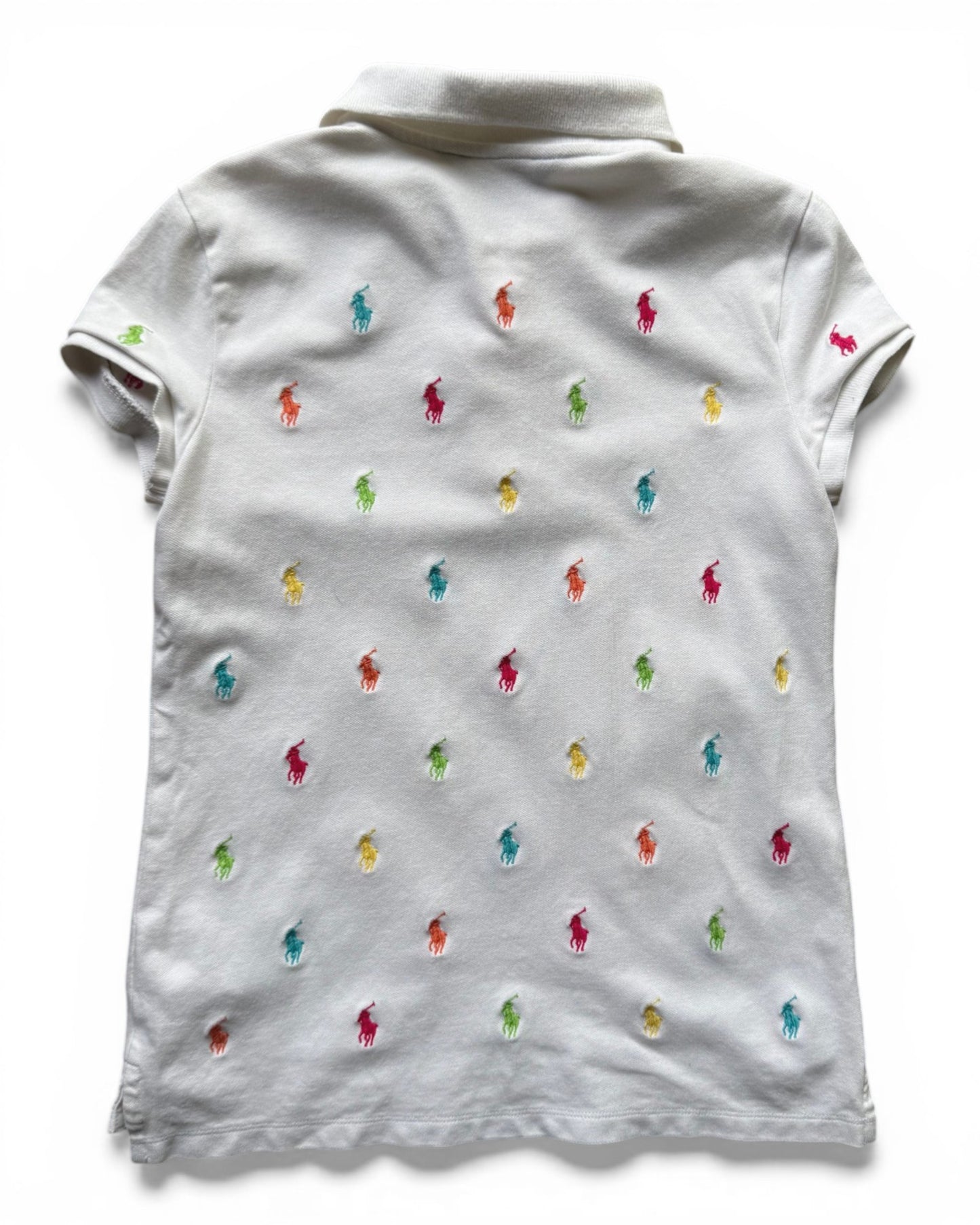 Ralph Lauren Polo Short Sleeve Cotton Shirt in white
