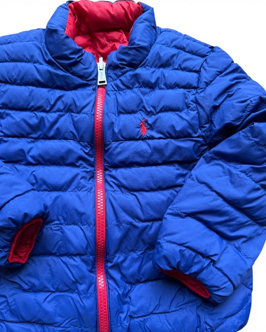 Ralph Lauren Polo P-Layer 2 Reversible Waterproof Toddler Puffer Jacket