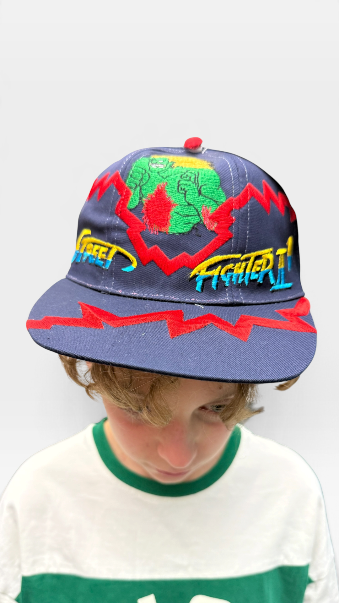 Vintage 1996 Street Fighter Deadstock Cap - Blanka