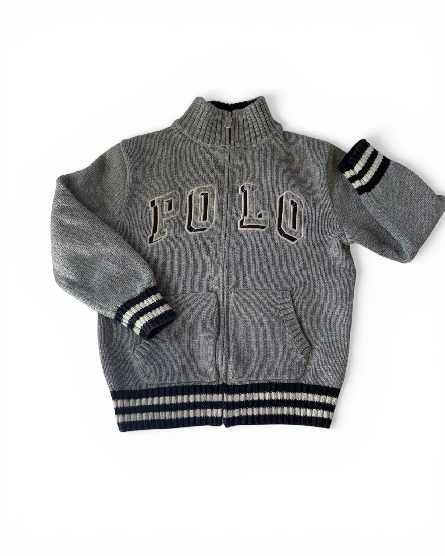Ralph Lauren Polo Full-Zip Knit Toddler Jacket