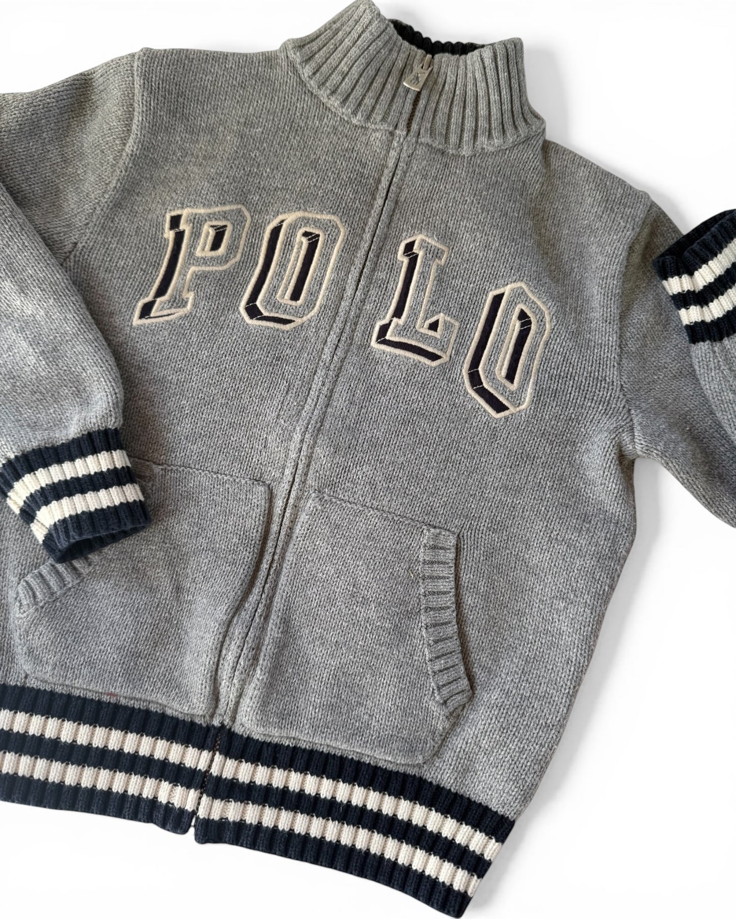 Ralph Lauren Polo Full-Zip Knit Toddler Jacket