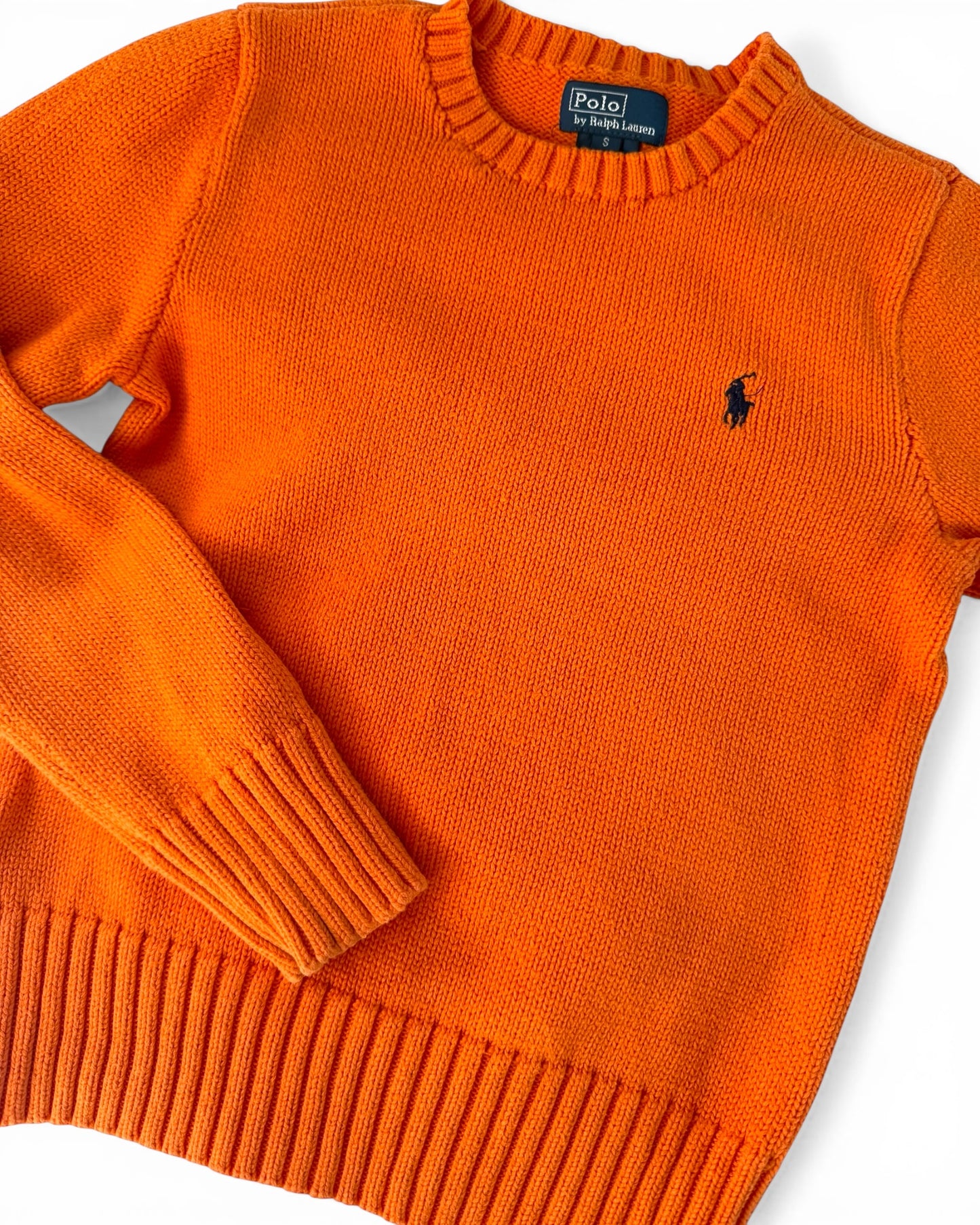 Ralph Lauren Polo Crew Neck Cotton Sweater