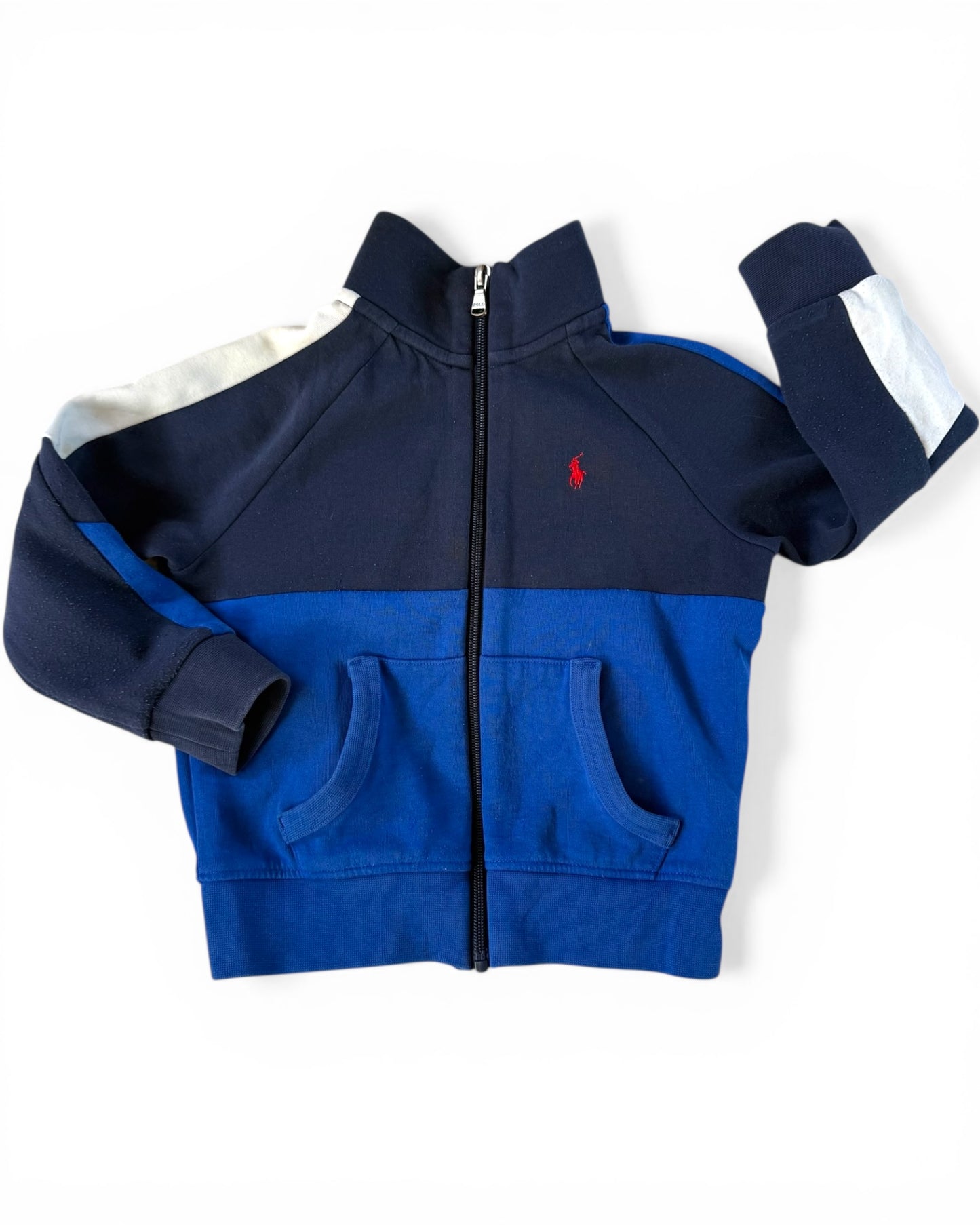 Ralph Lauren Polo Colourblock Toddler Zipped Track Jacket