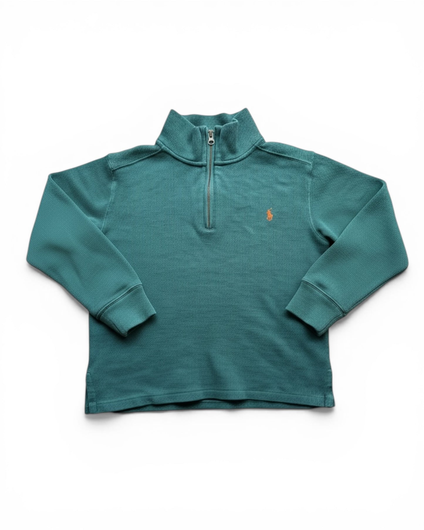 Ralph Lauren Polo Quarter Zip Cotton Kids Pullover