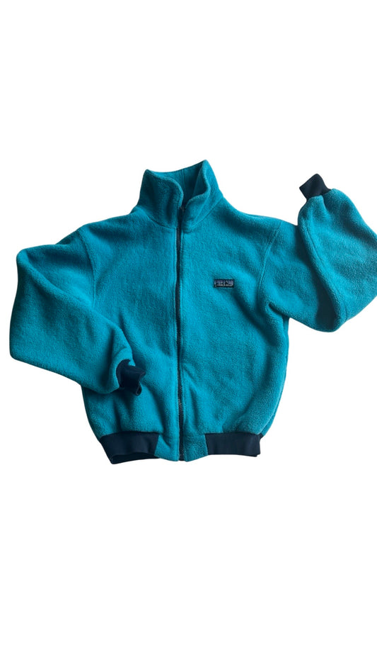 Vintage Patagonia 80's track jacket in turquoise (9-10yrs)