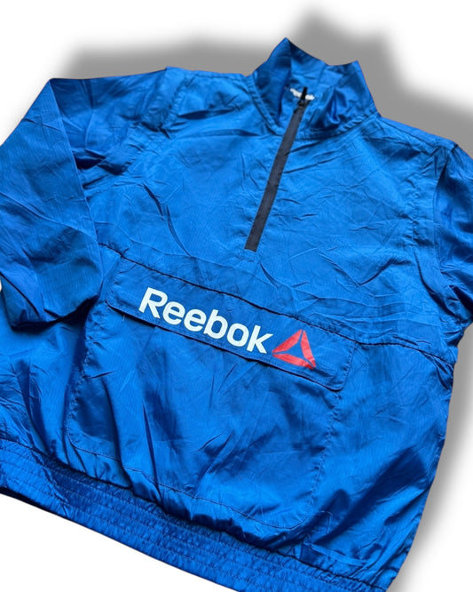 Reebok vintage 90s packaway windbreaker with detachable sleeves