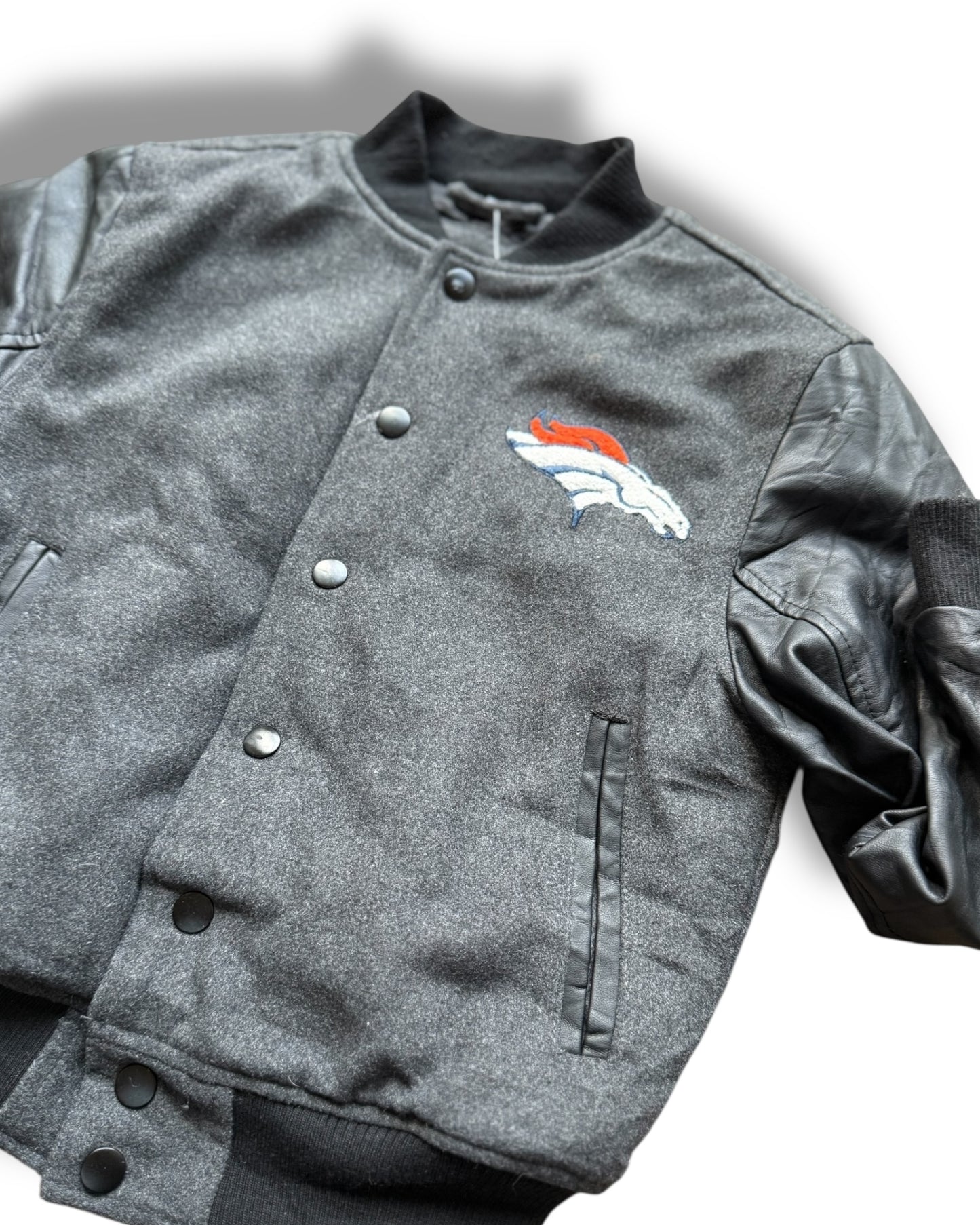 NFL Denver Broncos vintage varsity bomber jacket