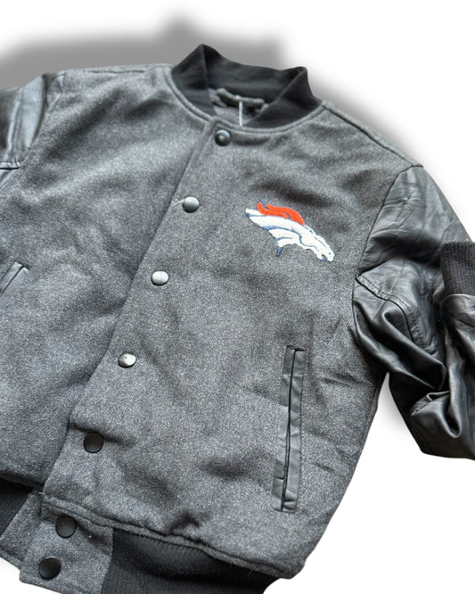 NFL Denver Broncos vintage varsity bomber jacket