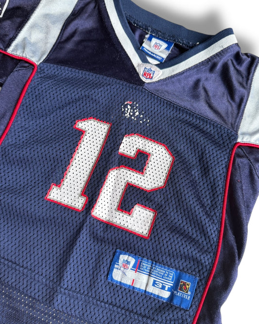 Reebok NFL New England Patriots #12 'Brady' kids football jersey