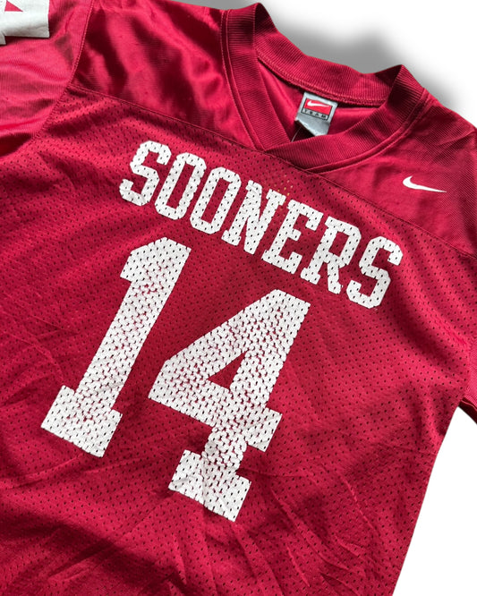Nike Oklahoma Sooners #14 kids football jersey
