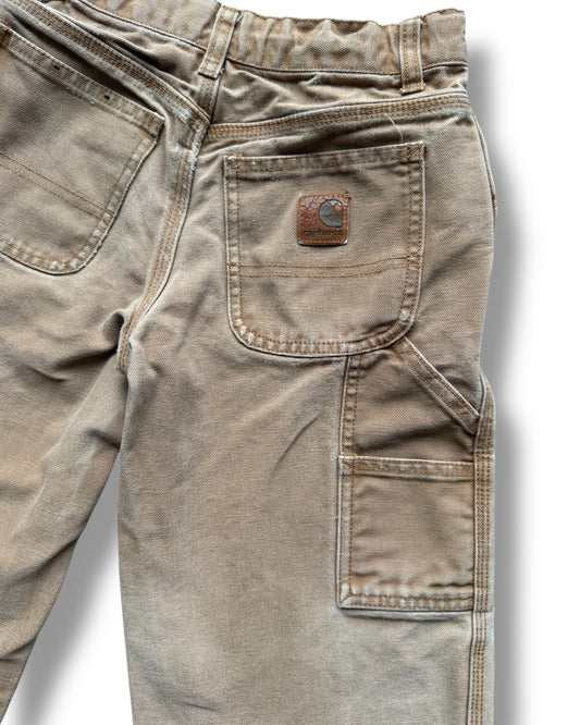 Carhartt kids carpenter jeans in sand