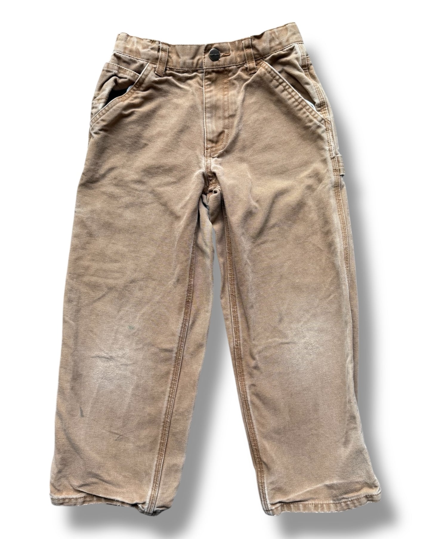 Carhartt kids carpenter jeans in sand