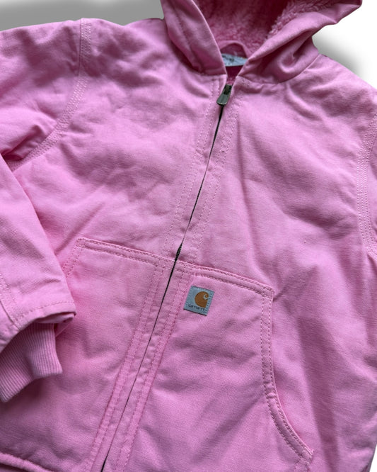Carhartt kids active jacket in pink