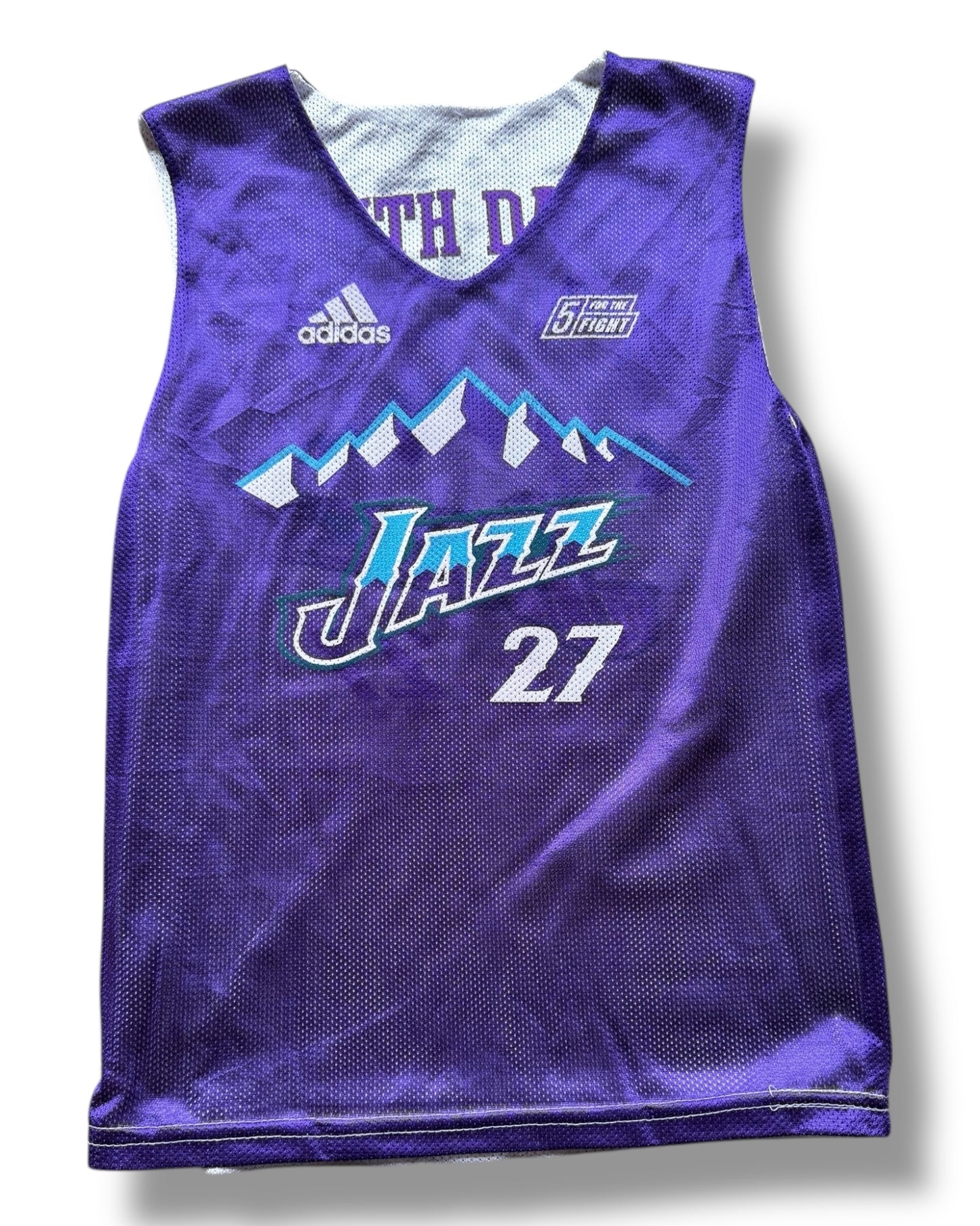 Adidas Utah Jazz South Davis kids basketball jersey