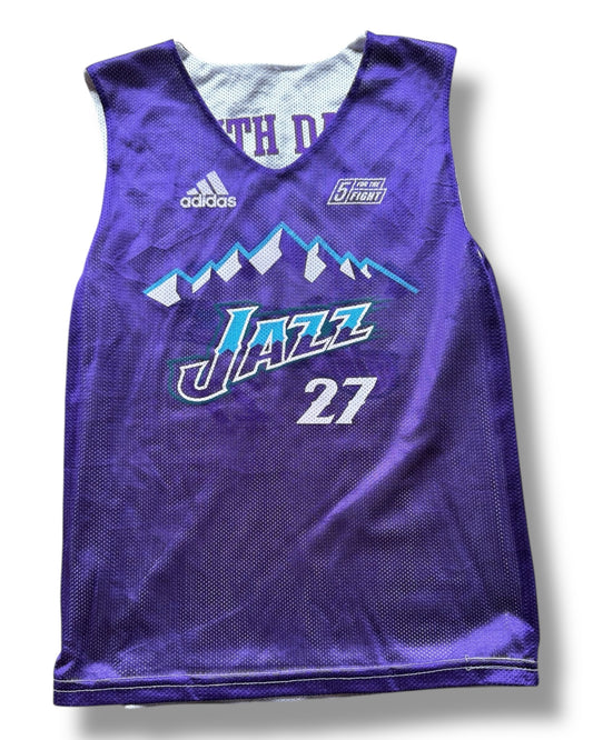 Adidas Utah Jazz South Davis kids basketball jersey