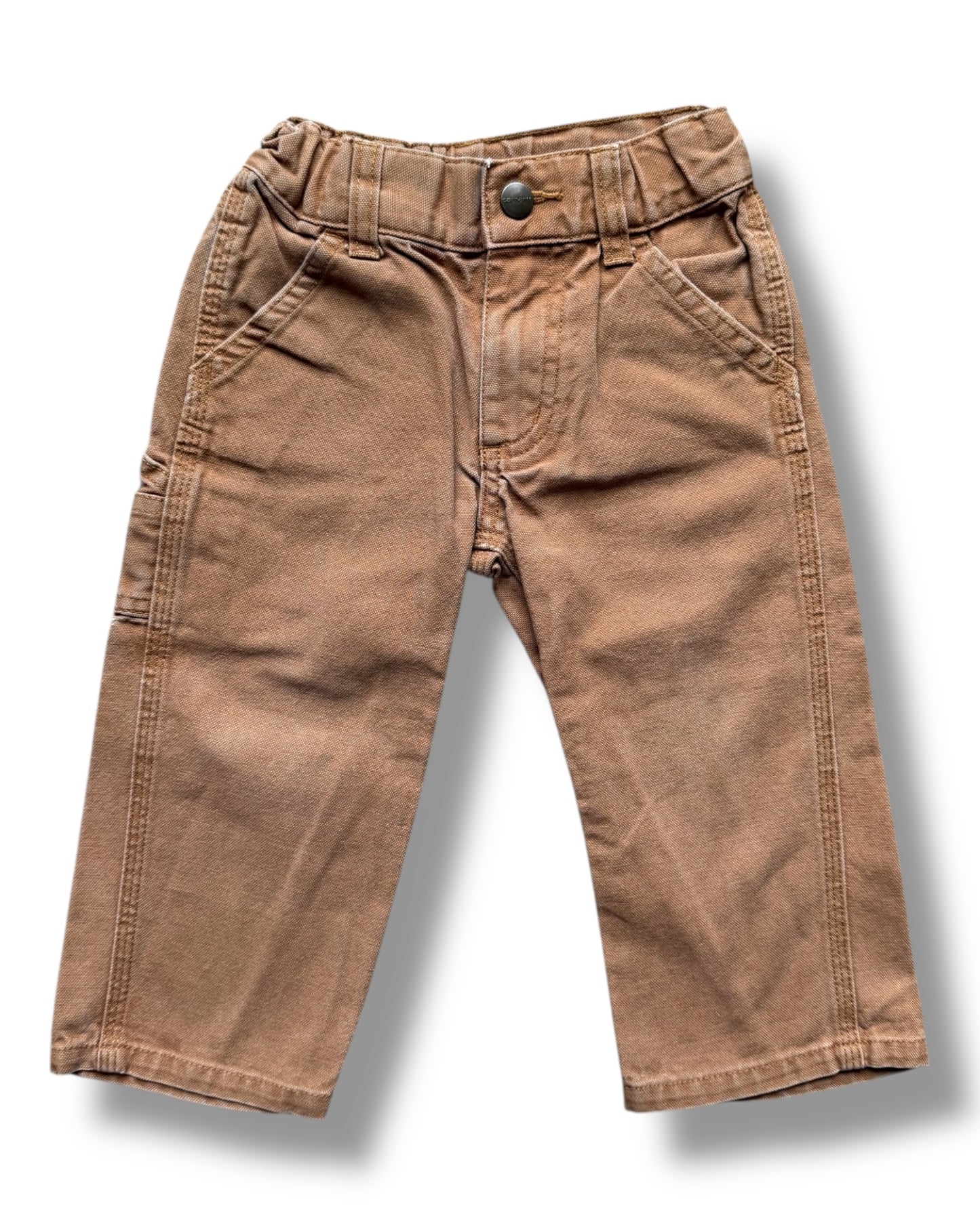 Carhartt baby carpenter jeans in tan
