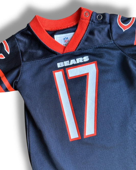 NFL Chicago Bears #17 'Jeffery' baby football jersey romper