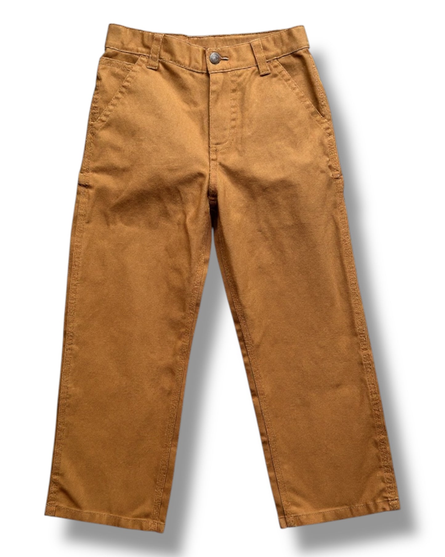 Carhartt kids carpenter jeans in tan