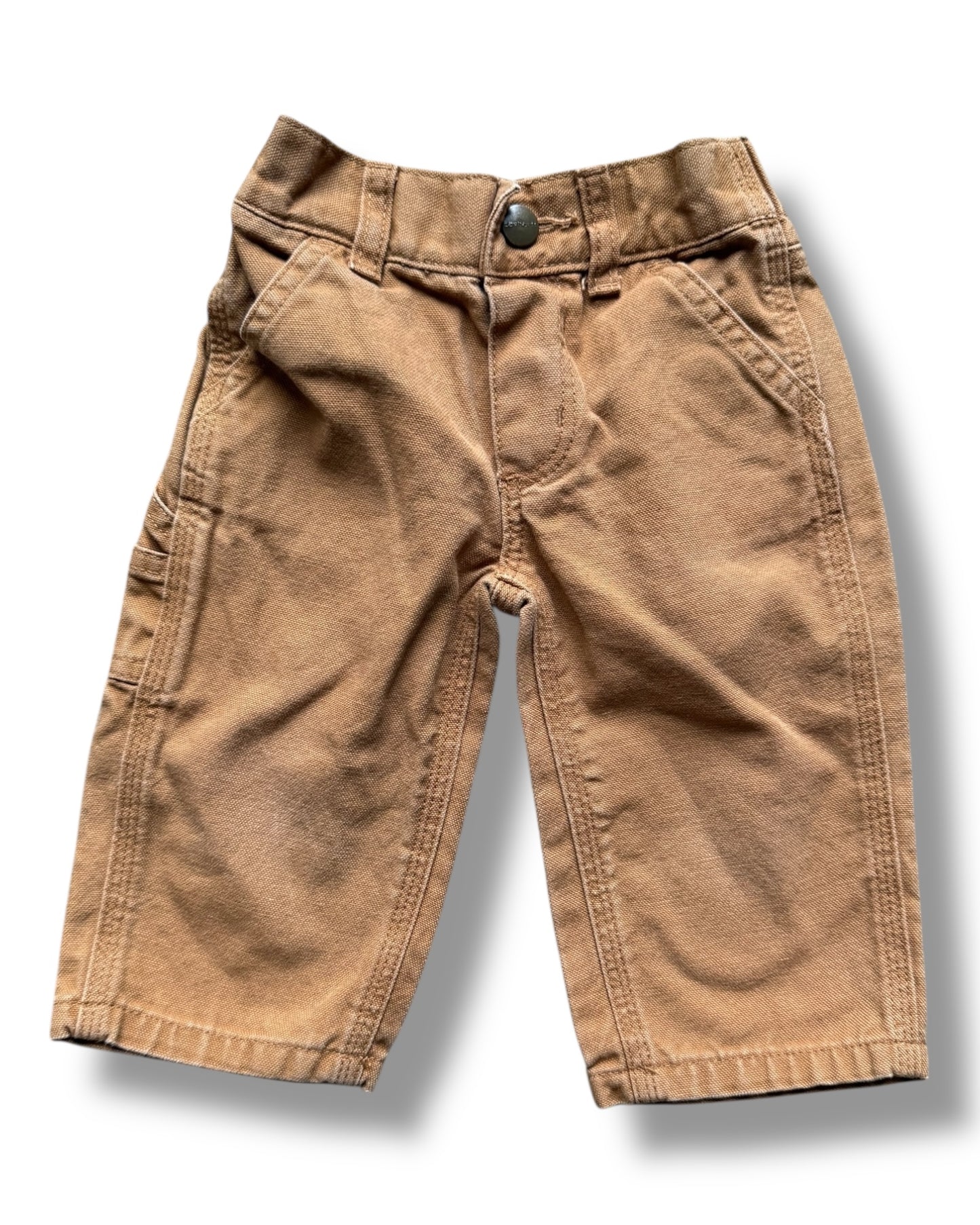 Carhartt baby carpenter jeans in tan