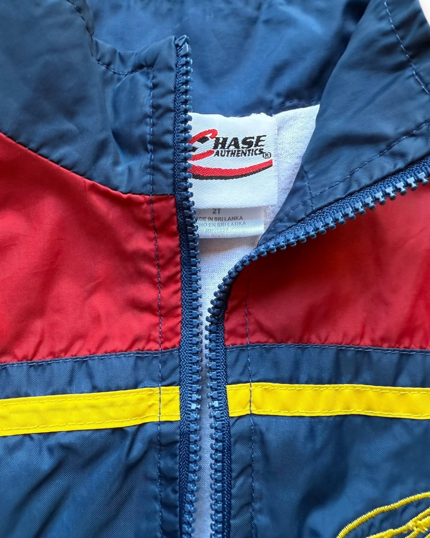 Chase Authentic Nascar Jeff Gordon zipped track jacket