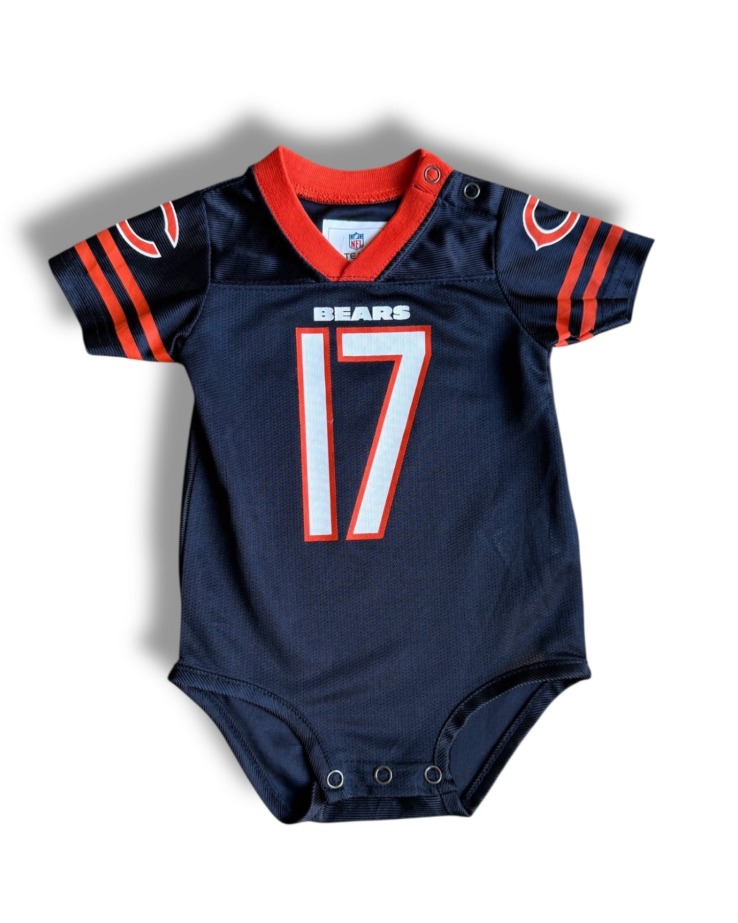 NFL Chicago Bears #17 'Jeffery' baby football jersey romper