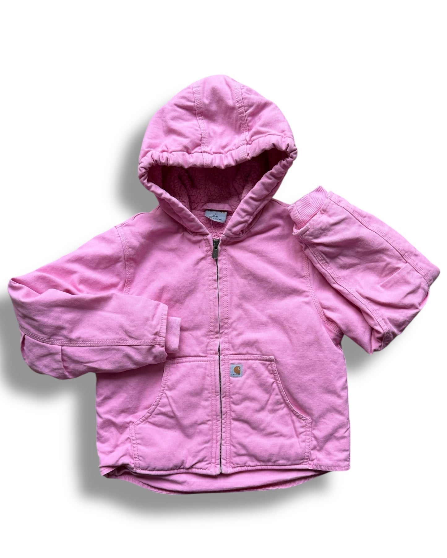 Carhartt kids active jacket in pink
