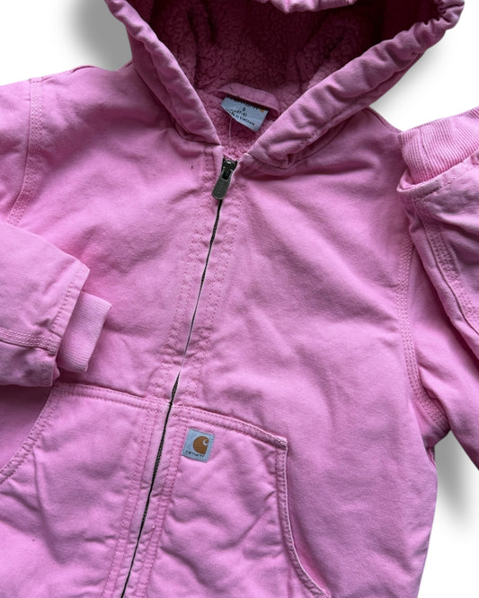 Carhartt kids active jacket in pink