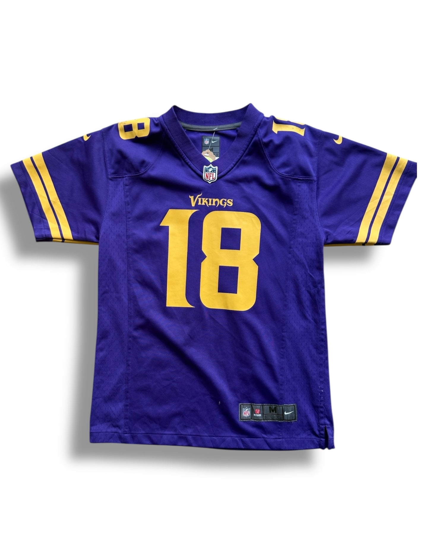 Nike NFL Minnesota Vikings #18 'Jefferson' kids football jersey