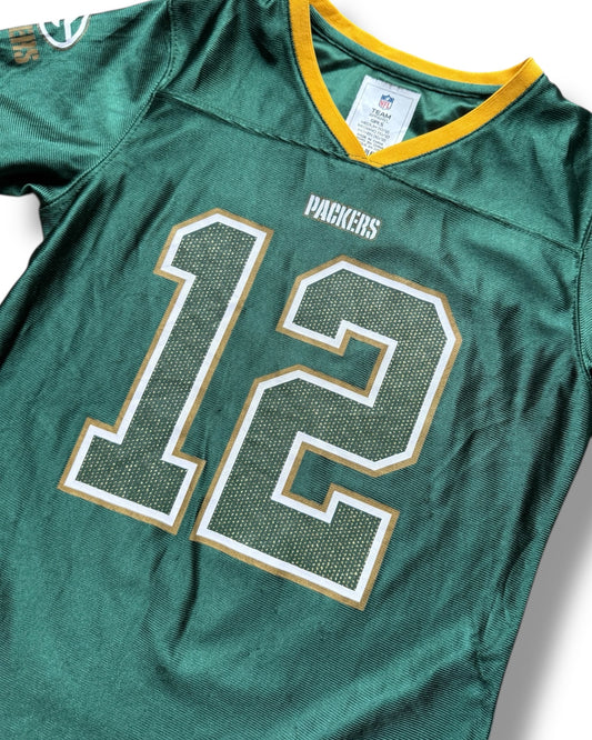 NFL Green Bay Packers #12 'Rodgers' kids football jersey
