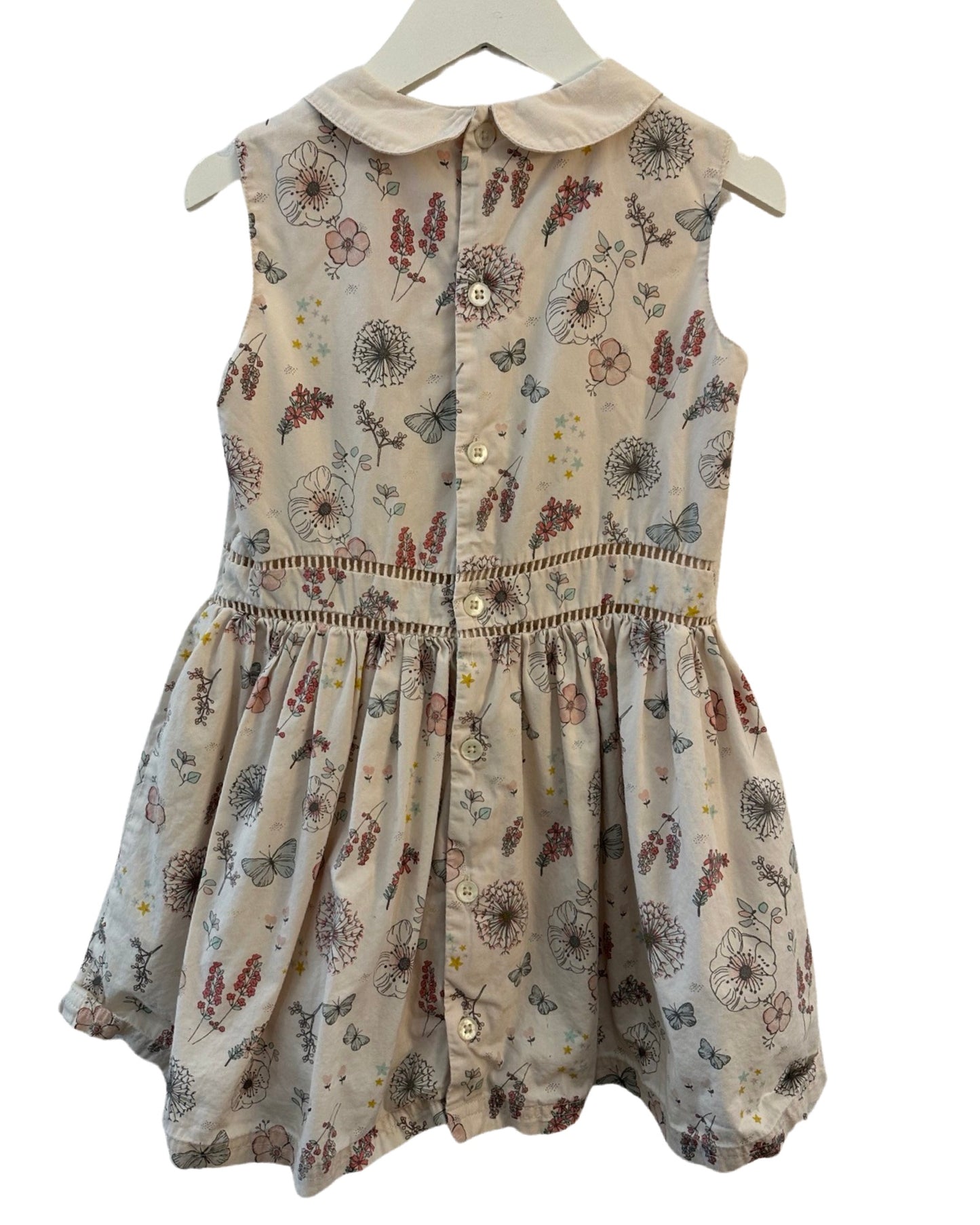 Mamas & Papas floral print dress (3-4yrs)