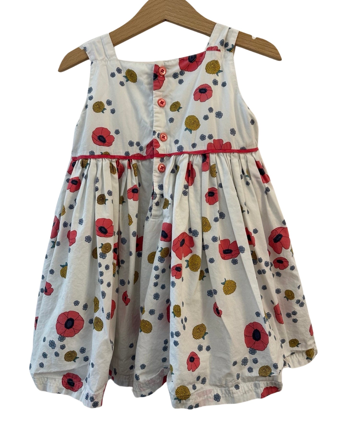 Mamas & Papas poppy print dress (3-4yrs)