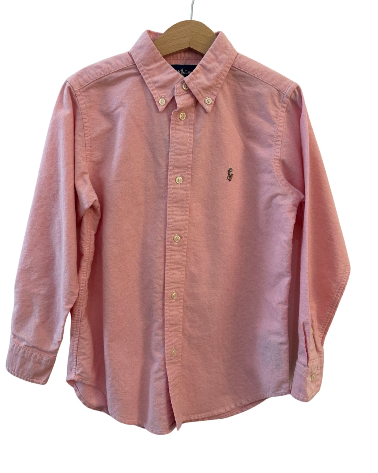 Ralph Lauren long sleeve shirt in pink (5-6yrs)